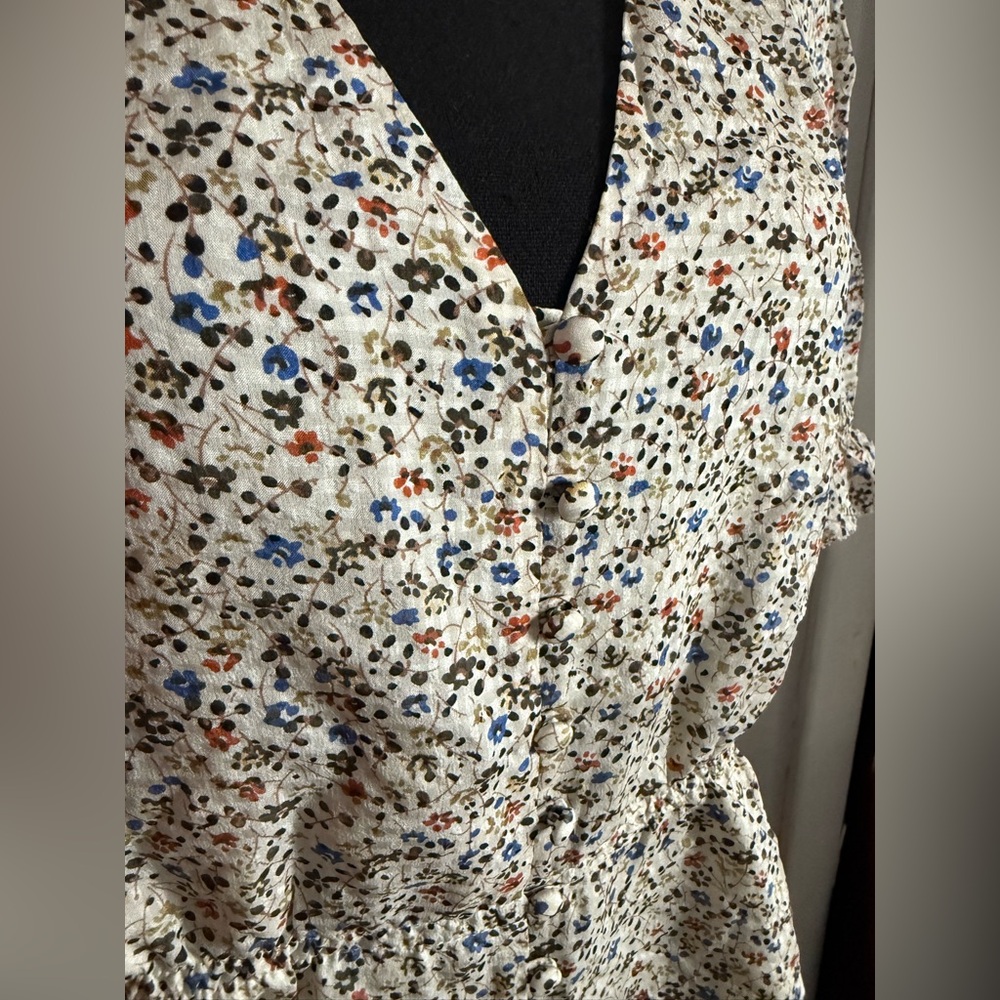 Madewell Silk Button Up Blouse - Picture 8 of 11